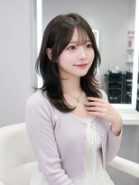 アレムダウン 三宮(AREUMDAUN)&nbsp;韓国レイヤー/顔周りカット/ミディアムレイヤー