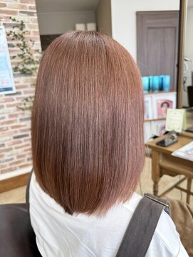 トップスタイル リッチ 春夏に映える透明感ピンクカラー