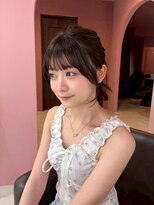 ボタン コロン 表参道 原宿(VOTAN COLON)&nbsp;黄金比前髪顔まわり！表参道/韓国風/髪質改善/レイヤー/前髪