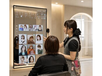 ラシンバンノラ(Lashinvan Nola)の写真/《防府市最先端!》AIミラーECILA導入!AI×美容の融合で、あなたに“本当に似合う”を科学する。