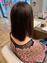 カミソメヤイロドリ(髪染やIRO-D-ORI)&nbsp;美髪 髪質改善トリートメント 艶髪 20代 ブラウンカラー