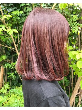 ニースヘアギャラリー 上野御徒町店(Neece hair gallery by across) 《Kiko＊おすすめ》秋仕様＊cuteなワンカールBOB×パープル