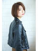 ルアウ ヘアアンドメイク(LUAU Hair&Make) 大人クール丸みショートボブ