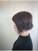 前下がりグラデーションボブ