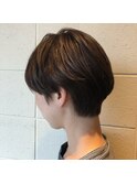 ダブルフェイスカラー×ショート