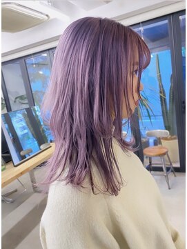 フラム 渋谷(flamme) 【flamme】clear purple