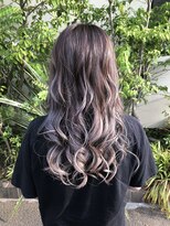 ジェリカ(Jlica) バレイヤージュ×ハイライト 外国人風グレージュ