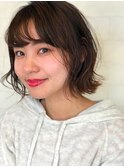 ふんわりなびくニュアンスロブ
