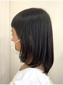 【AMAZING HAIR 千歳店/森田】キッズ☆前下がりミディアム