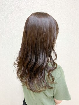 バブルス 新所沢店(BUBBLES) 毛先ニュアンスカラー