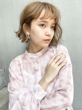 トマト(TOMTO) 【YUYA】ゆる巻きボブ_前下がりボブ_ぱつっとボブ