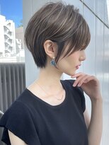 ロンドブルーム 天神大名店(Lond Bloom)&nbsp;大人ショートボブハイライトイルミナカラー髪質改善