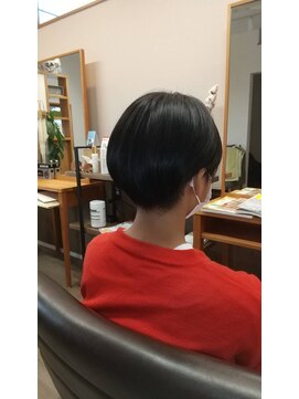リマ ヘアアンドスパ(Rima.) 刈り上げ ショートスタイル