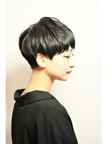 ヘア デザイン リスク(HAIR DESIGN RISK) 【RISK 高橋勇太】三鷹 カットが上手い 黒髪ベリーショート