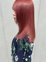 アンセム(anthe M) ツヤ髪ピンクベージュダブルカラー韓国髪質改善トリートメント