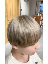 ディードットログ 大和西大寺店(D.Log)&nbsp;ナチュラルストレート/マッシュ/金髪