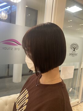 ノイズ エコル(Hair&Make NOISM ekolu ) ナチュラルブラウン×ボブ