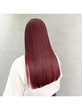 ミル 今治(1003 mille IMABALI) 韓国風カシスレッドのロングレイヤー