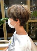 ひし形シルエット*大人マッシュショート〔銀座〕