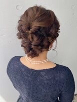 もこもこ ひつじ  くるりんぱ  ヘアセット  エジリ