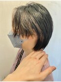 ショート×ボブ