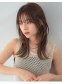 大人可愛いレイヤースタイル 2-3