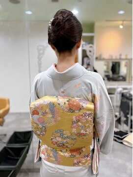 ジラ ヘアアンドメイク(girra HAIR&MAKE) 訪問着着付け