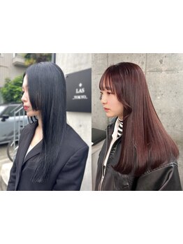第一印象が大きく変わる前髪のカットもお任せ！ニュアンスを大事にツヤ髪に合う顔周りのカットをご提案。