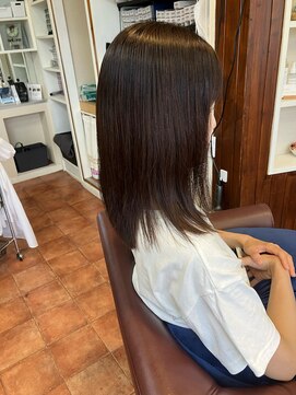 ナオス(NAOS) さらつや髪質改善トリートメント/30代40代/セミロング/髪質改善