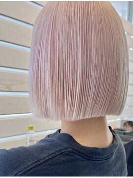 ヘアーメイク チョコ(hair make choco) 圧倒的透明感☆ハイトーンペールピンク