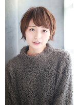 シュシュット(chouchoute) ワンレンボブルフ小顔ネビージュブリーチ縮毛矯正黒髪質改善/133