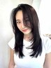 人気No,1 カット+髪質改善ニーナカラー＋リンケージトリートメント　￥14300