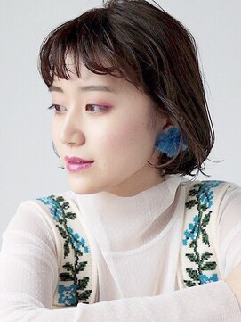 シーム 天神大名店(SEAM) ボブ　Recommended for  20s to 40s.