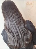 髪質改善＊ロングレイヤーグレーベージュ＊美髪【Zina船橋】