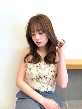 エル 北千住(elu) バブみレイヤー_メルティカラーフェミニンロング似合わせカット