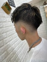 インパークス 綾瀬店(INPARKS)&nbsp;スパイキーショートアップバングメンズショート刈り上げフェード