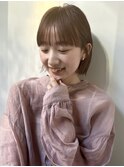 ミニーボブ#イメチェン#外ハネボブ#美髪#ワイドバング