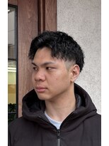 バーバーショップテト(barber shop tete)&nbsp;ツイストショートアップバング