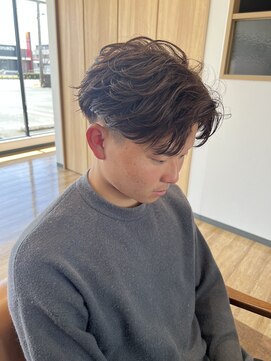 アンソメット 筑後店(UN SOMMET) フェザーパーマ　フェザーショート