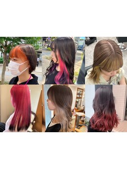 透明感あるカラーとbeigeとpinkが得意◎お客様に似合うワンカラーやブリーチをご提案いたします♪