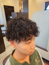 レオンプラス 具志川店(LEON plus+) 強めツイストスパイラルパーマ
