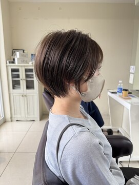 ハピネス 西大寺店(Happiness) 【20代・30代奈良】まとまり艶ショートボブ/髪質／うるは