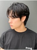 爽やかマッシュショート ツーブロック王道韓国 学割U24 M2025619