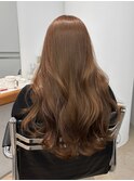 【stylist AIKA】ブリーチなしでブラウンベージュ
