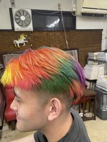 マリ美容室&nbsp;10色カラー　レインボー