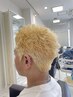 【RYUYA指名 “メンズ限定“】人気急上昇“イージーパーマ×ブリーチ”