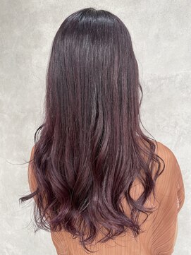 ルノン(LUNON) 暗めカラーグランマッシュデザインカラーフェイスフレーミング