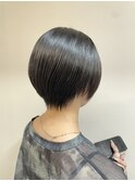 ショートヘア×美髪矯正/ストレート