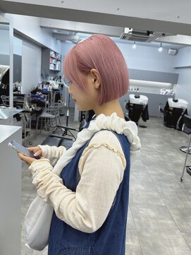 ローグ(LOGUE) ピンクアッシュボブ