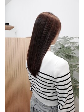 日々 大阪梅田(Hibi) ショコラブラウン30代40代髪質改善ロング
